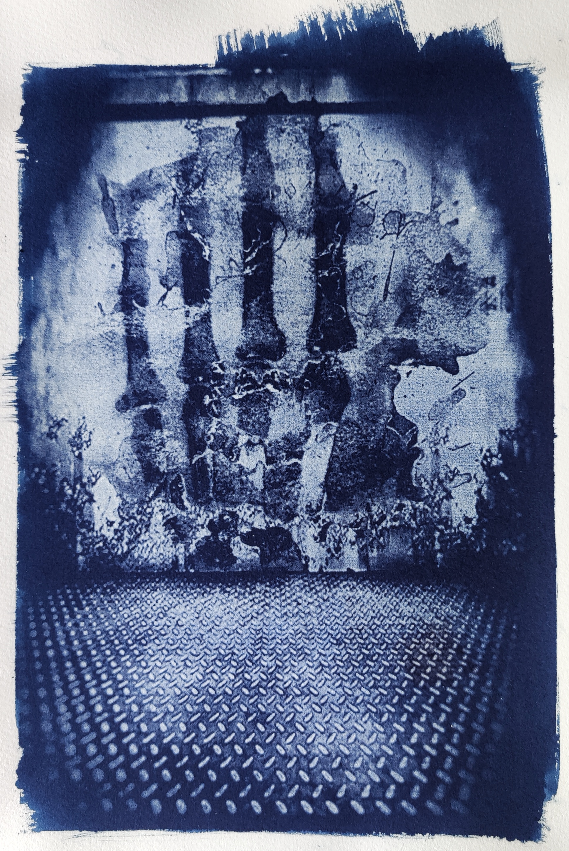 <br>Menetekel<br><small>Cyanotypie</small>